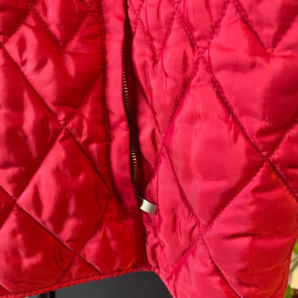 Talbots Red Vest Size 3X Nylon material - Picture 7 of 7